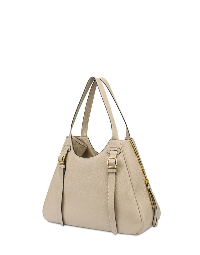 Pollini Shopper In Vitello Bottalato Rider Outlet