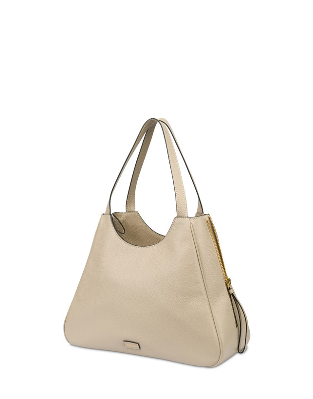 Pollini Shopper In Vitello Bottalato Rider Outlet