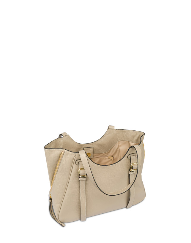 Pollini Shopper In Vitello Bottalato Rider Outlet