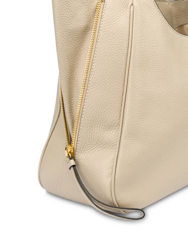 Pollini Shopper In Vitello Bottalato Rider Outlet