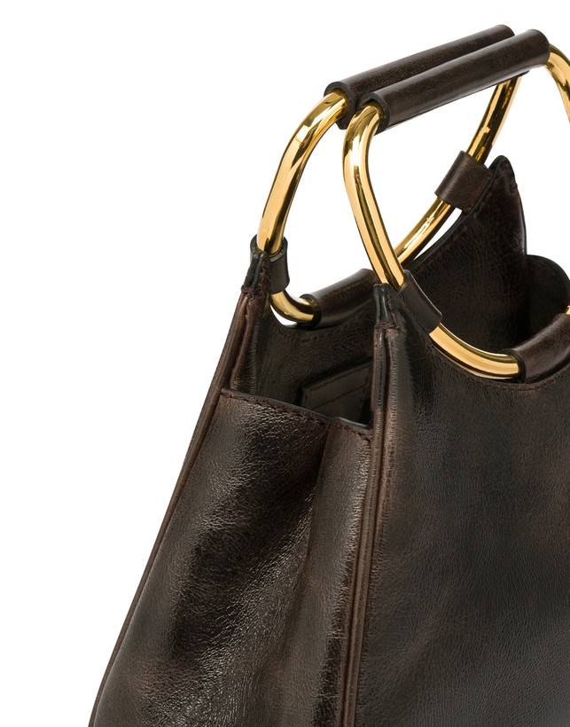 Pollini Clutch In Vitello Vintage Armour Saldi