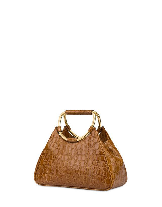 Pollini Clutch In Vitello Stampa Cocco Armour Offerte