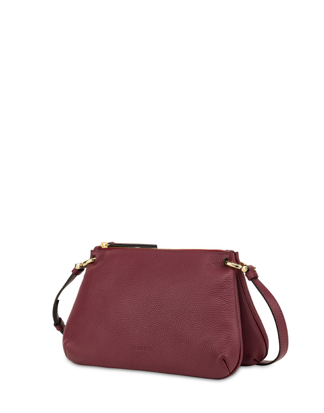 Pollini Borsa A Tracolla In Vitello Bottalato Double Marlene Saldi Di Fabbrica