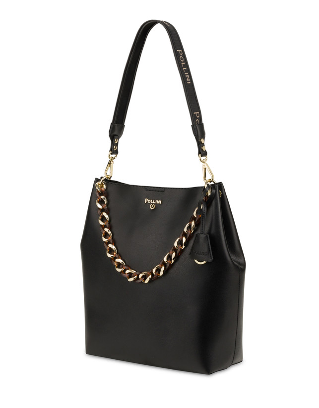 Pollini Hobo Bag Darlene Nero Vendite Flash