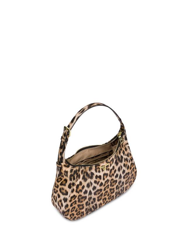 Pollini Hobo Bag Stampa Leopardata Nina Leopardo Italia