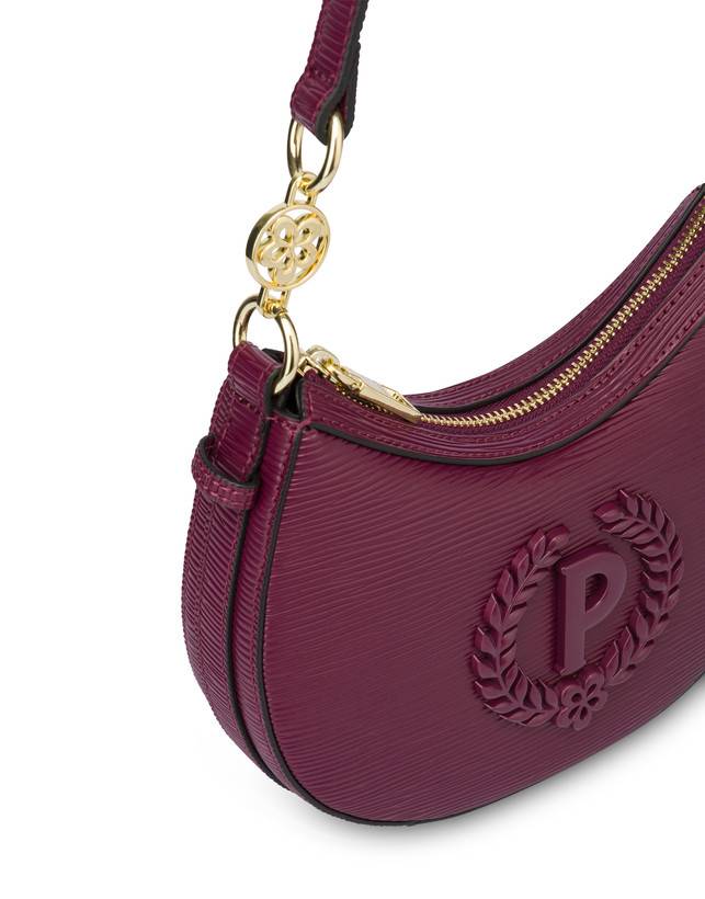 Pollini Hobo Bag Mini Ibis Burgundy Nuovo