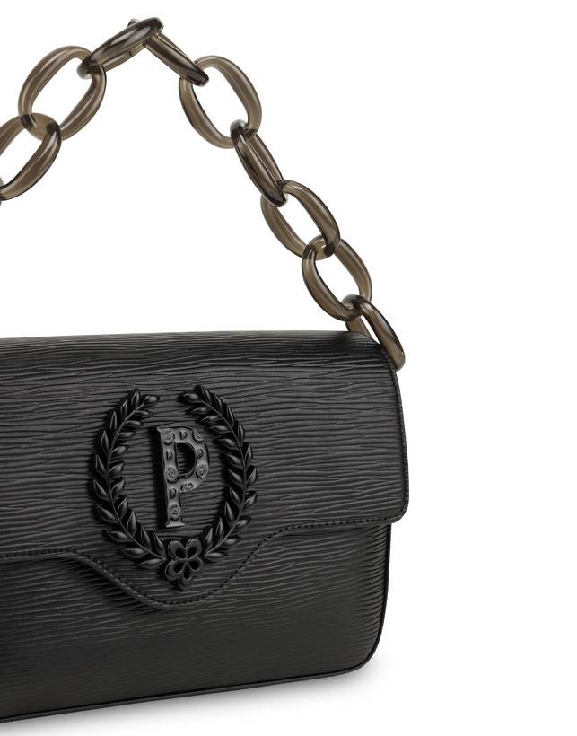 Pollini Candy Bag Con Maxi Catena Nero Qualità