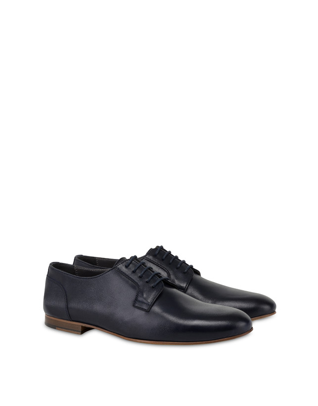 Pollini Derby In Capra Flexy Blu Promozione Limitata