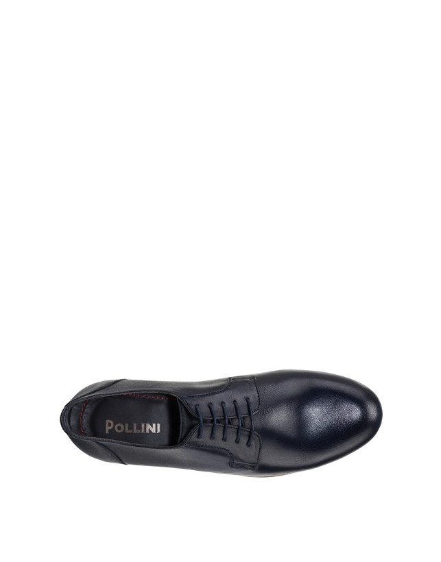 Pollini Derby In Capra Flexy Blu Promozione Limitata