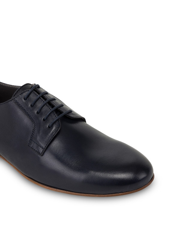 Pollini Derby In Capra Flexy Blu Promozione Limitata