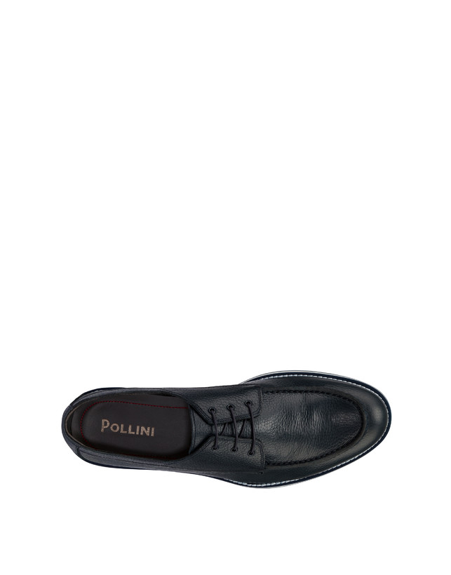 Pollini Derby In Vitello Green Field Blu Sottocosto