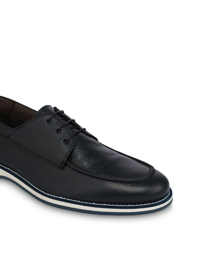 Pollini Derby In Vitello Green Field Blu Sottocosto