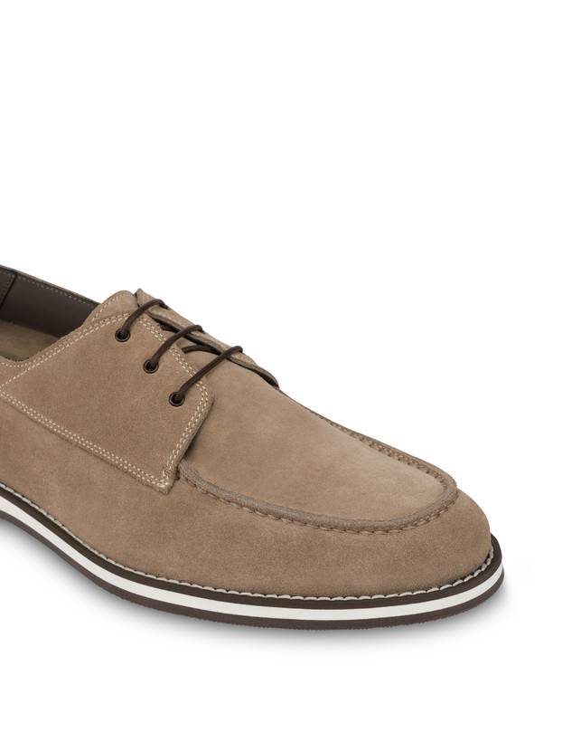 Pollini Derby In Crosta Green Field Beige Offerta San Valentino