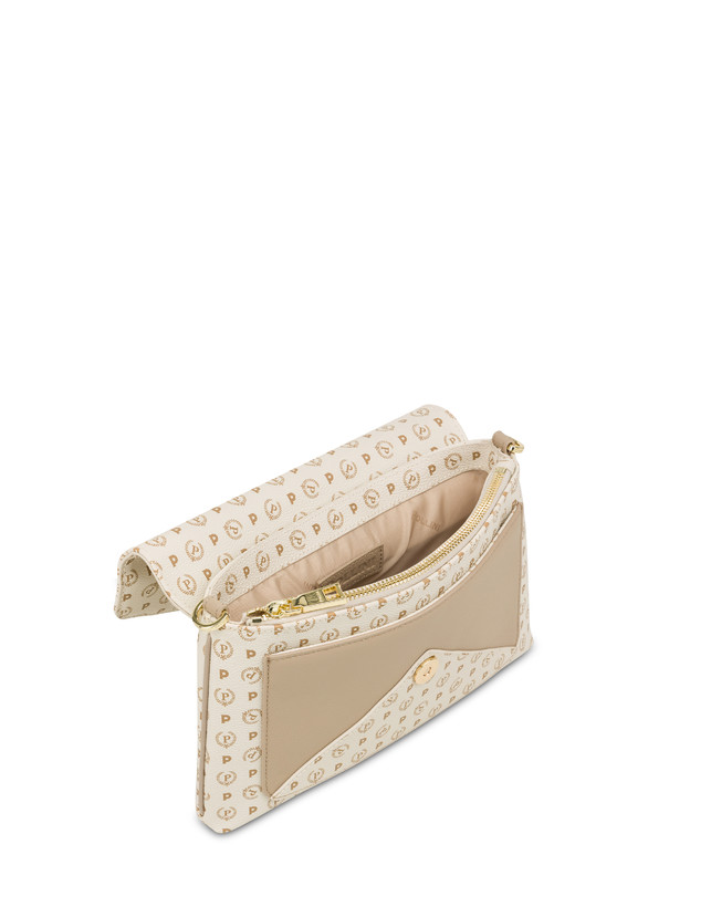 Pollini Borsa A Spalla Heritage Logo Classic Avorio/ghiaccio Negozio