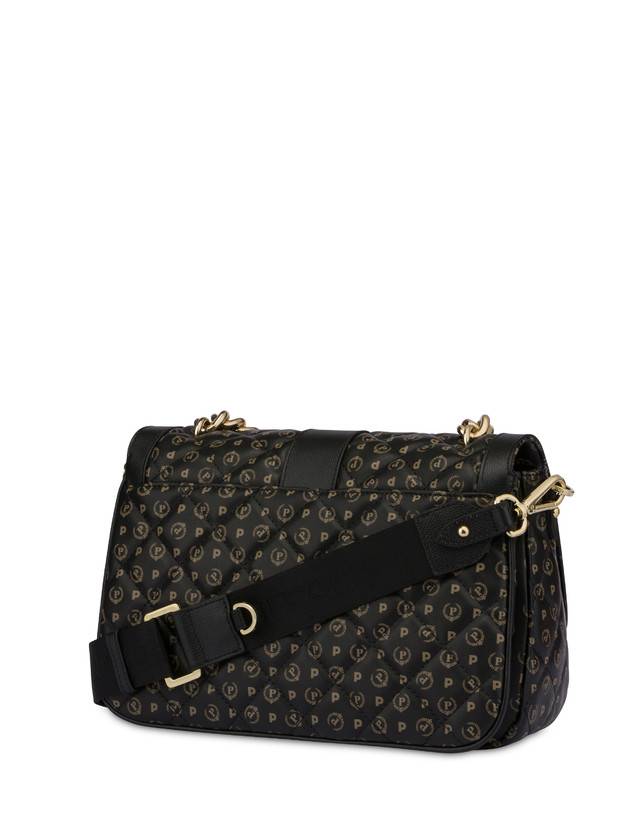 Pollini Borsa A Spalla Heritage Matelassé Nero/nero 2025