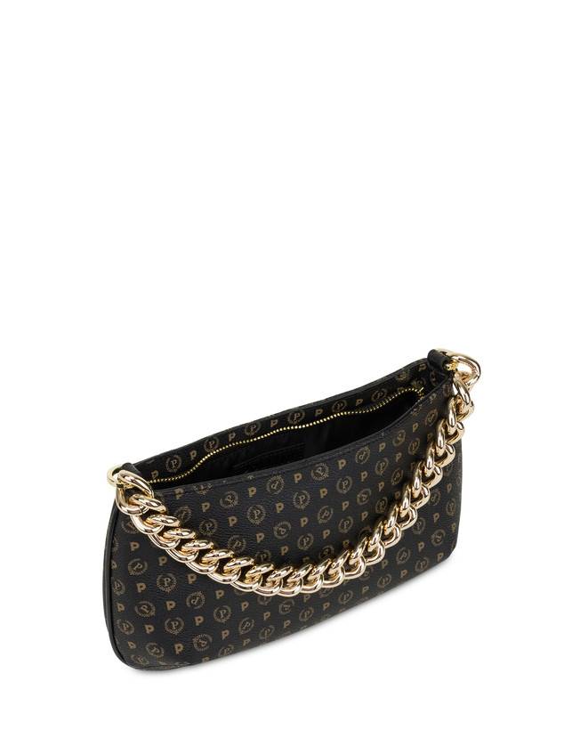 Pollini Borsa A Tracolla Heritage Logo Classic Nero/nero Qualità