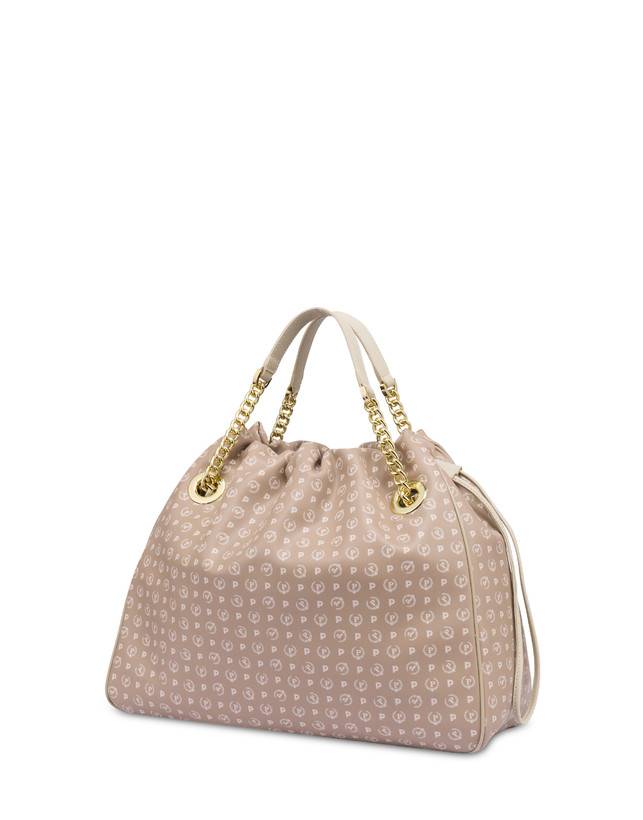 Pollini Borsa A Secchiello In Pvc Heritage Soft Touch Beige/avorio Negozi Online