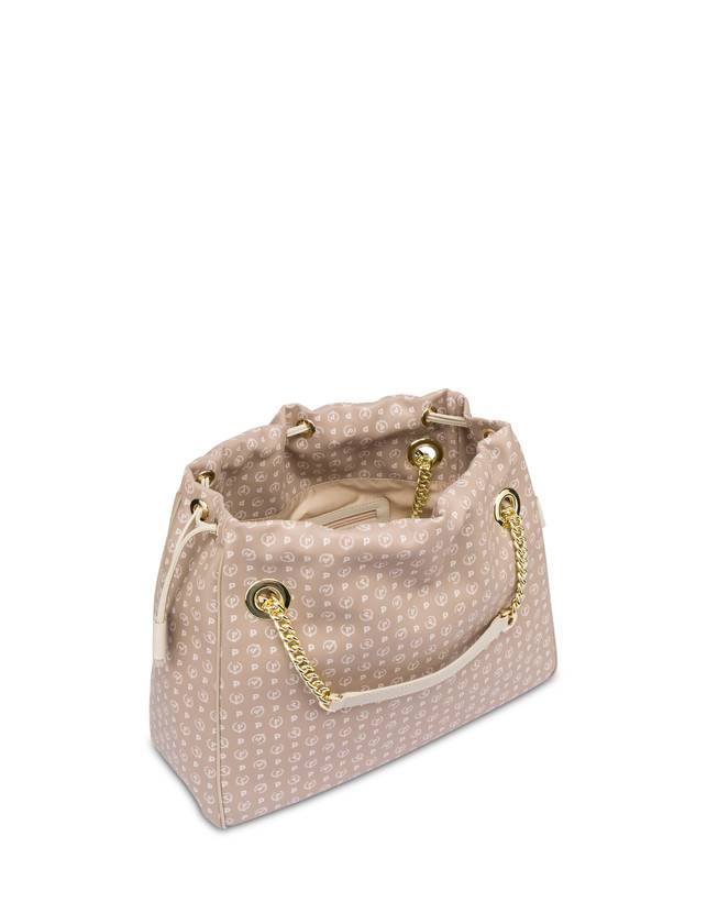 Pollini Borsa A Secchiello In Pvc Heritage Soft Touch Beige/avorio Negozi Online