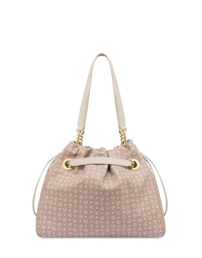 Pollini Borsa A Secchiello In Pvc Heritage Soft Touch Beige/avorio Negozi Online