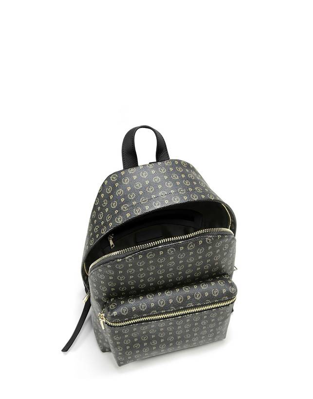 Pollini Zaino Heritage Logo Classic Nero/nero Presa