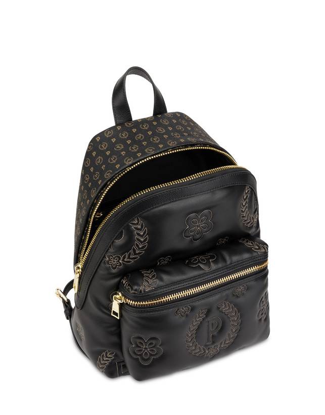 Pollini Zaino Puffy Heritage Nero/nero/nero Vendita Calda
