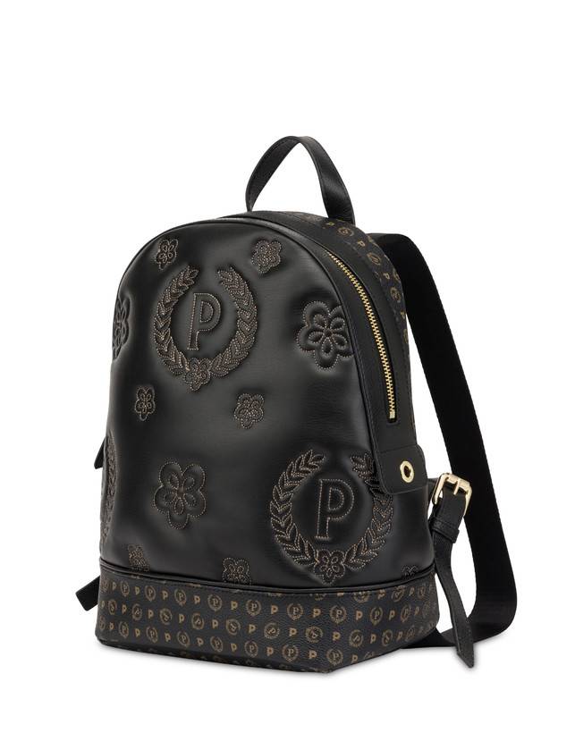 Pollini Zaino Puffy Heritage Nero/nero/nero Vendita Economica