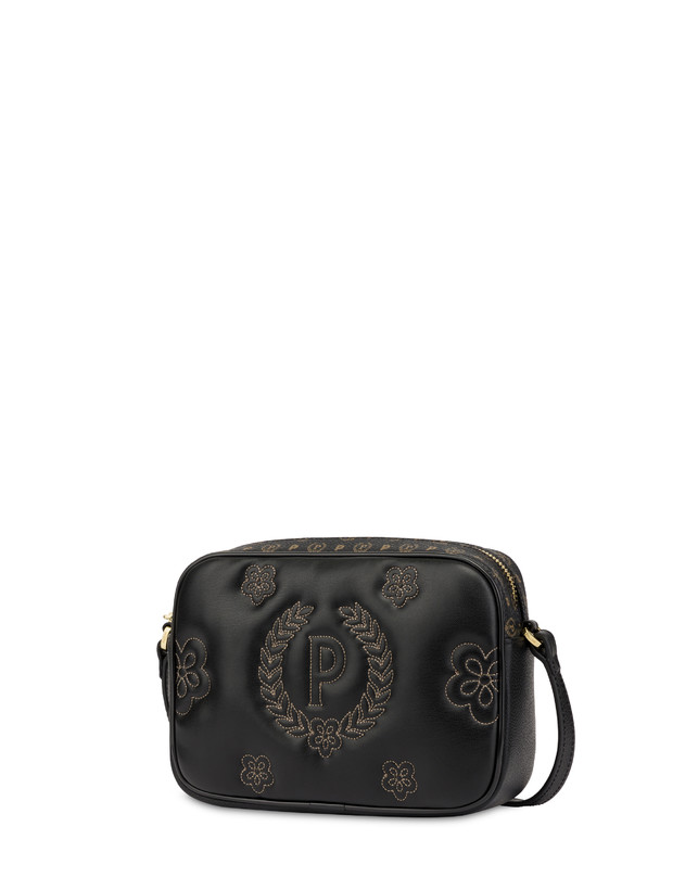 Pollini Borsa A Tracolla Puffy Heritage Nero/nero/nero 2025