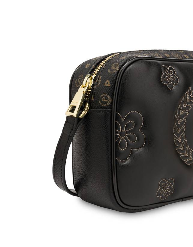 Pollini Borsa A Tracolla Puffy Heritage Nero/nero/nero 2025