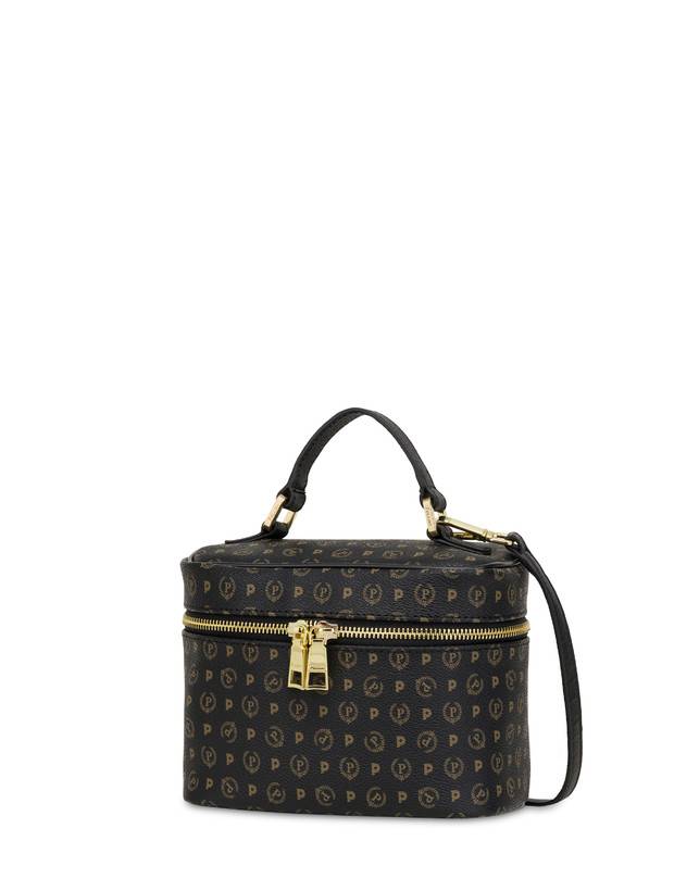 Pollini Borsa Beauty Piccola Heritage Logo Classic Nero/nero Vendita