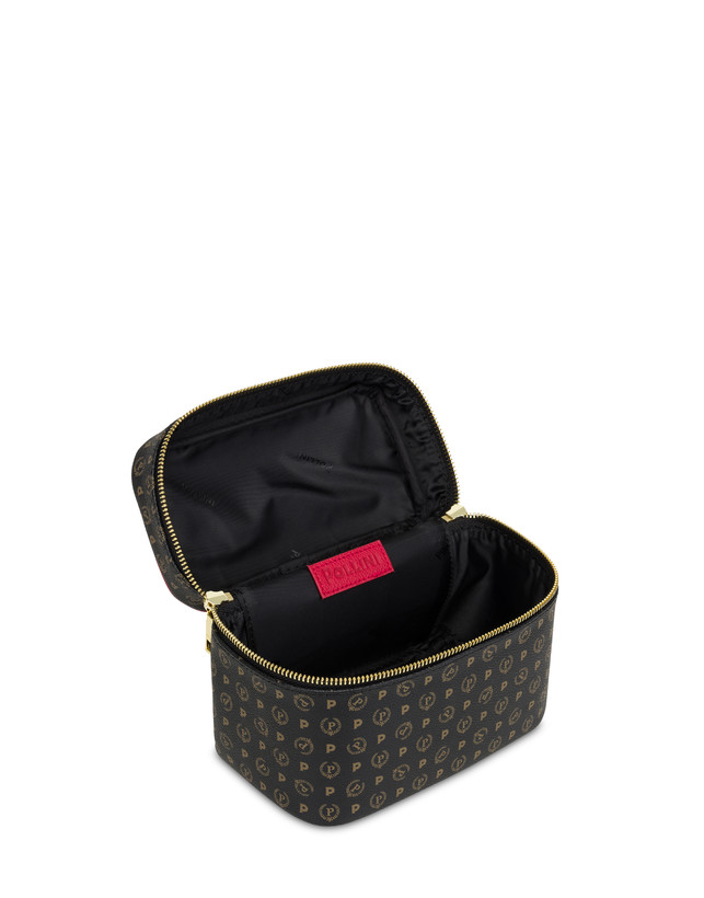Pollini Borsa Beauty Piccola Heritage Logo Classic Nero/lacca Promozione