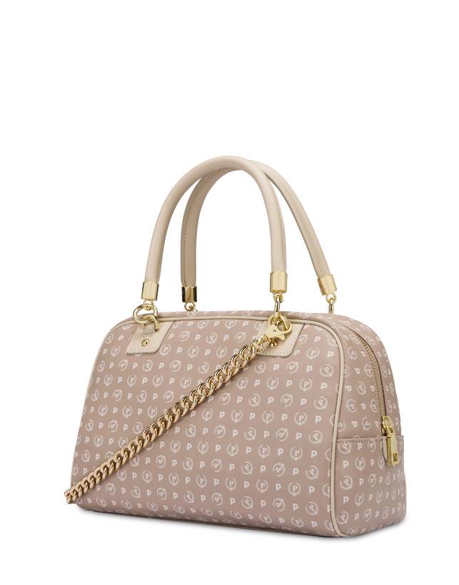 Pollini Borsa Doppio Manico Heritage Soft Touch Beige/avorio Pezzi Unici