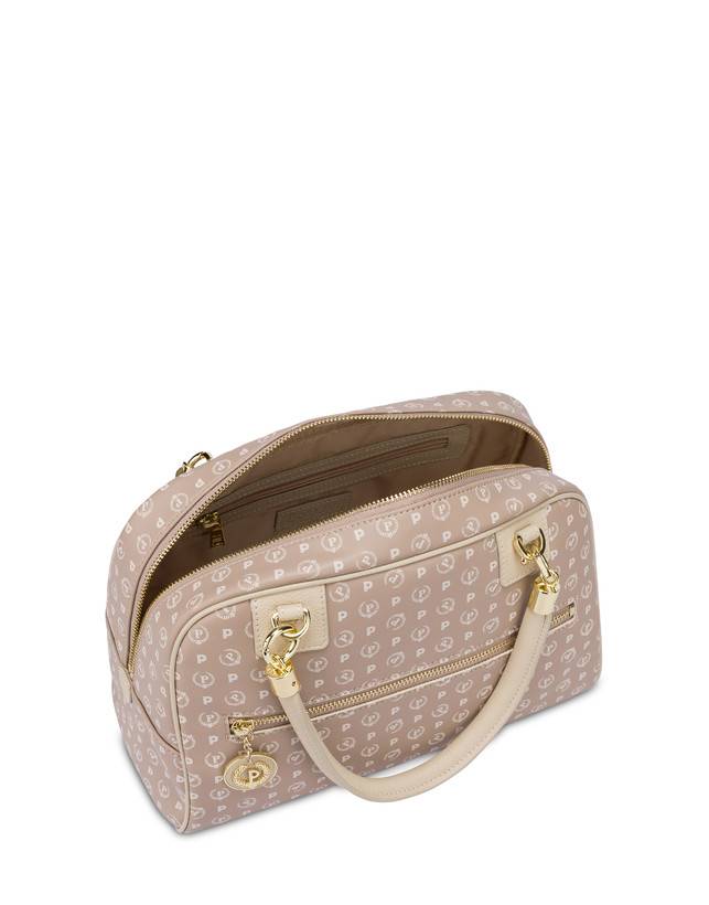 Pollini Borsa Doppio Manico Heritage Soft Touch Beige/avorio Pezzi Unici