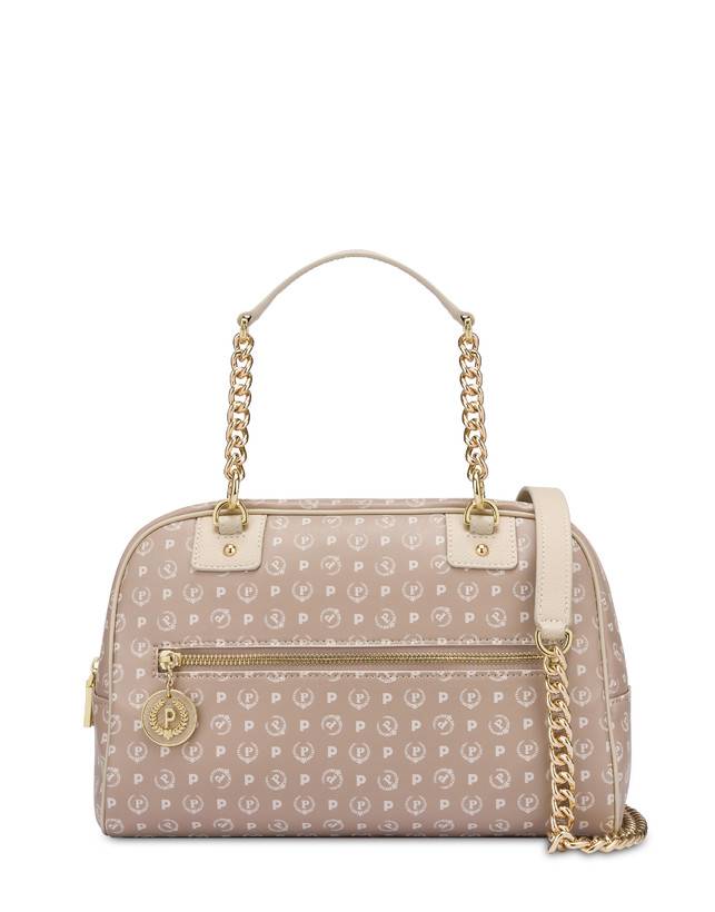Pollini Borsa Doppio Manico Heritage Soft Touch Beige/avorio Pezzi Unici