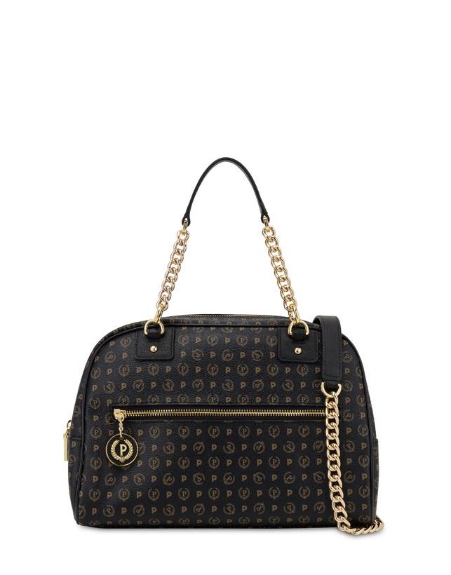Pollini Bowling Bag Heritage Logo Classic Nero/nero Qualità Garantita