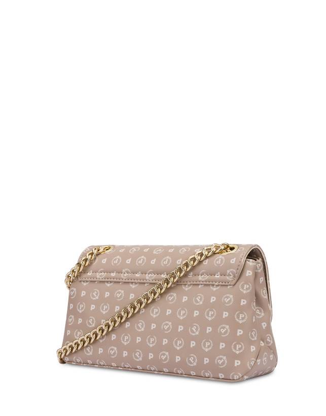 Pollini Borsa A Spalla Heritage Soft Touch Beige/avorio Prezzo Ridotto