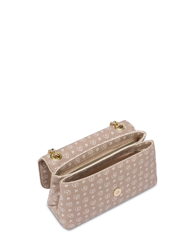 Pollini Borsa A Spalla Heritage Soft Touch Beige/avorio Prezzo Ridotto