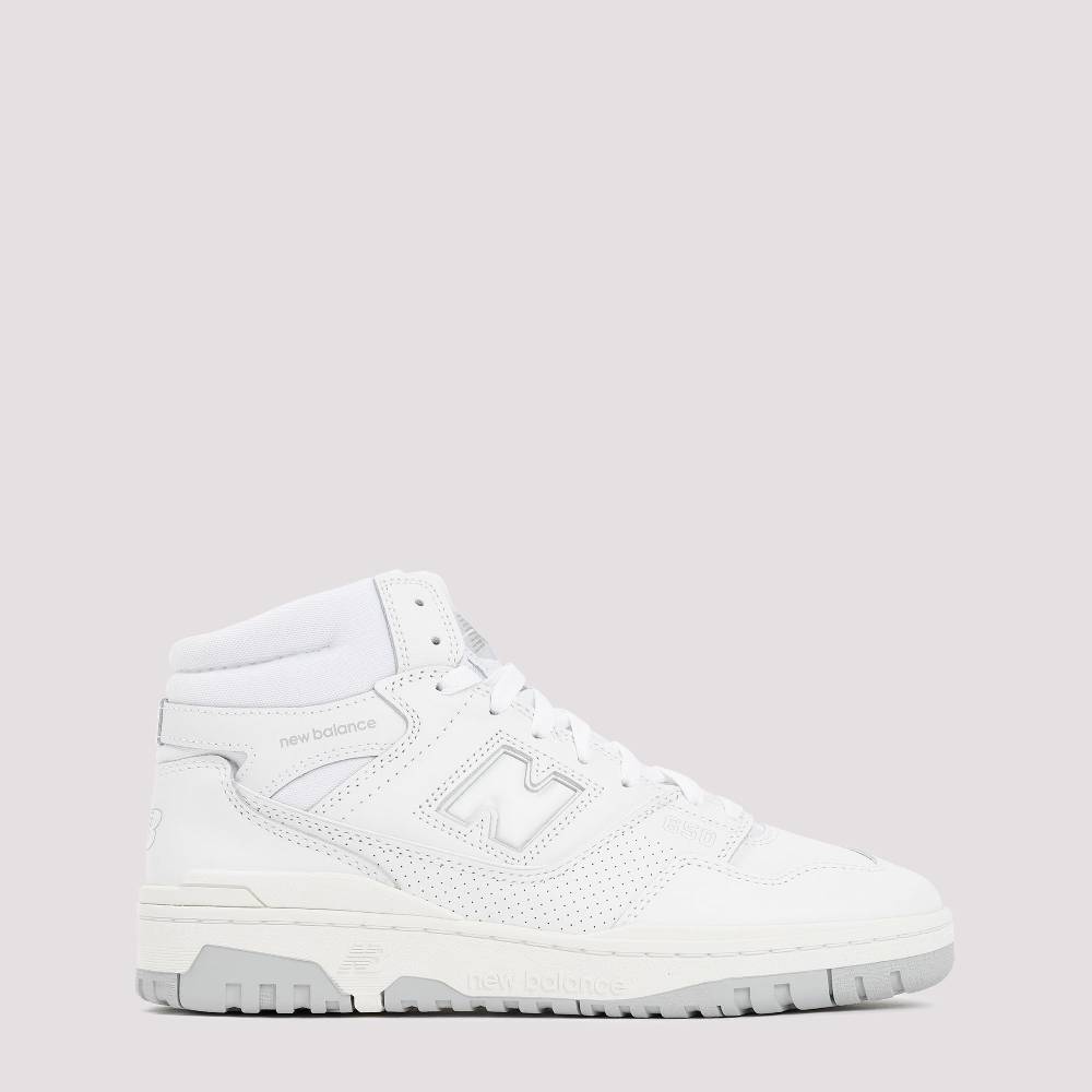 ﻿NEW BALANCE  Sneakers Alte Bianche in Pelle Uomo New Balance 650 I Più Venduti
