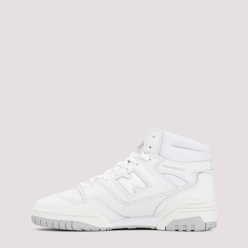 ﻿NEW BALANCE  Sneakers Alte Bianche in Pelle Uomo New Balance 650 I Più Venduti