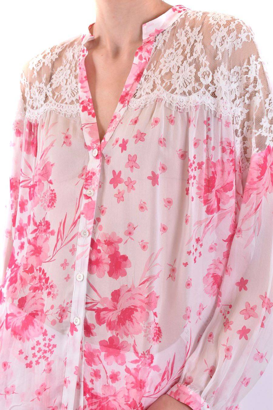 ERMANNO SCERVINO  Camicia Bianca in Viscosa da Donna Ermanno Scervino 2025