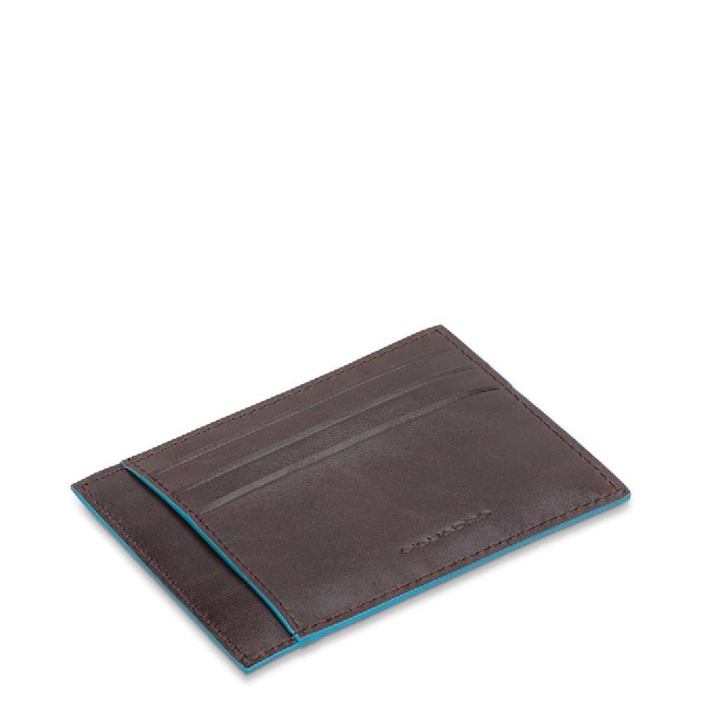 PIQUADRO  Portafoglio Pelle Marrone Scuro Uomo Piquadro Sconto
