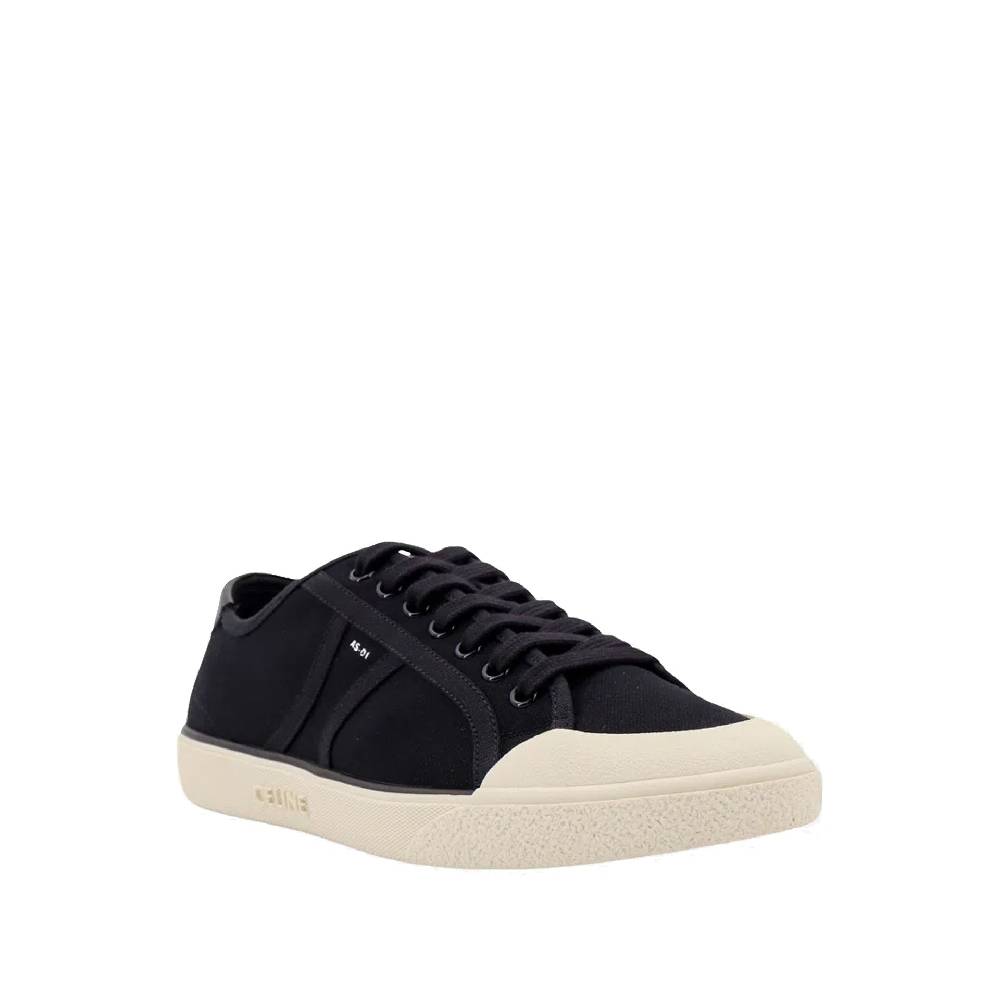 CELINE  Sneakers Uomo Celine Alan in Tela Nera Italy