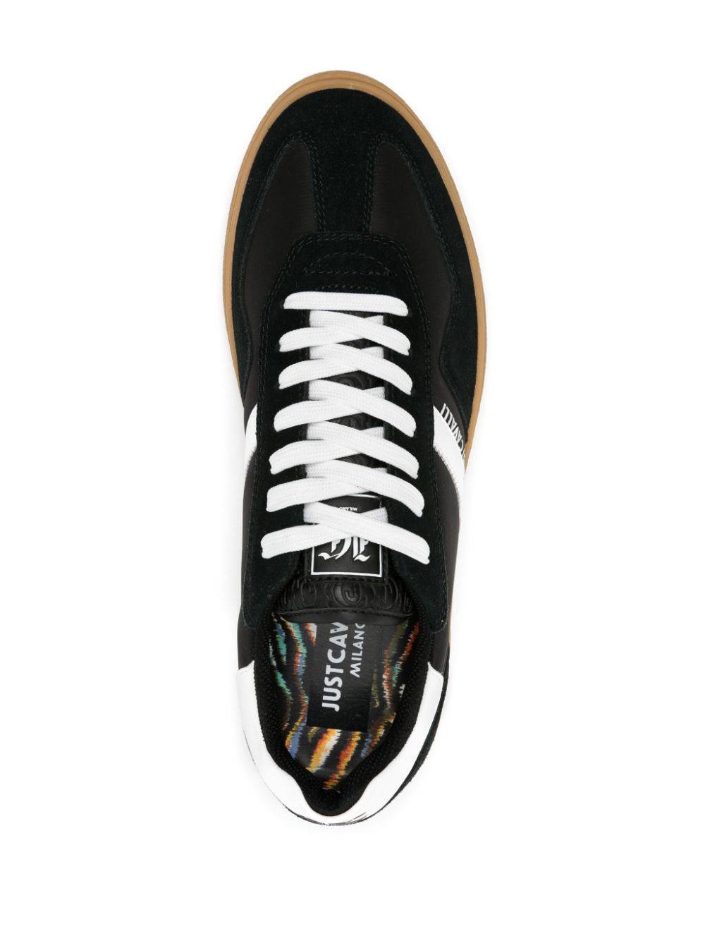 JUST CAVALLI  Sneakers Uomo Just Cavalli Nere - Scarpe Sportive alla Moda Italia
