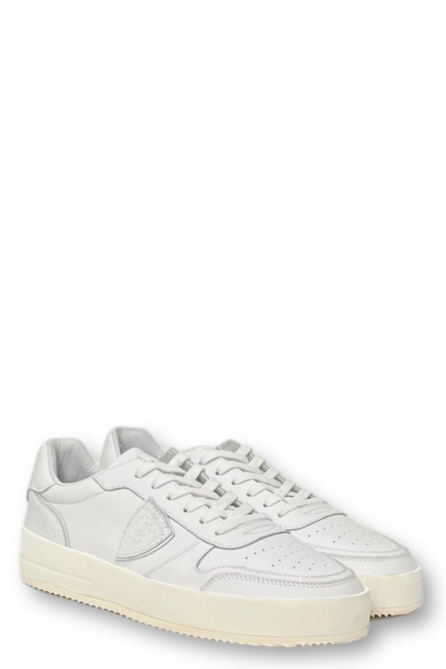 PHILIPPE MODEL  Sneakers Philippe Model in Pelle Bianca - VNLUV001 Pezzi Unici