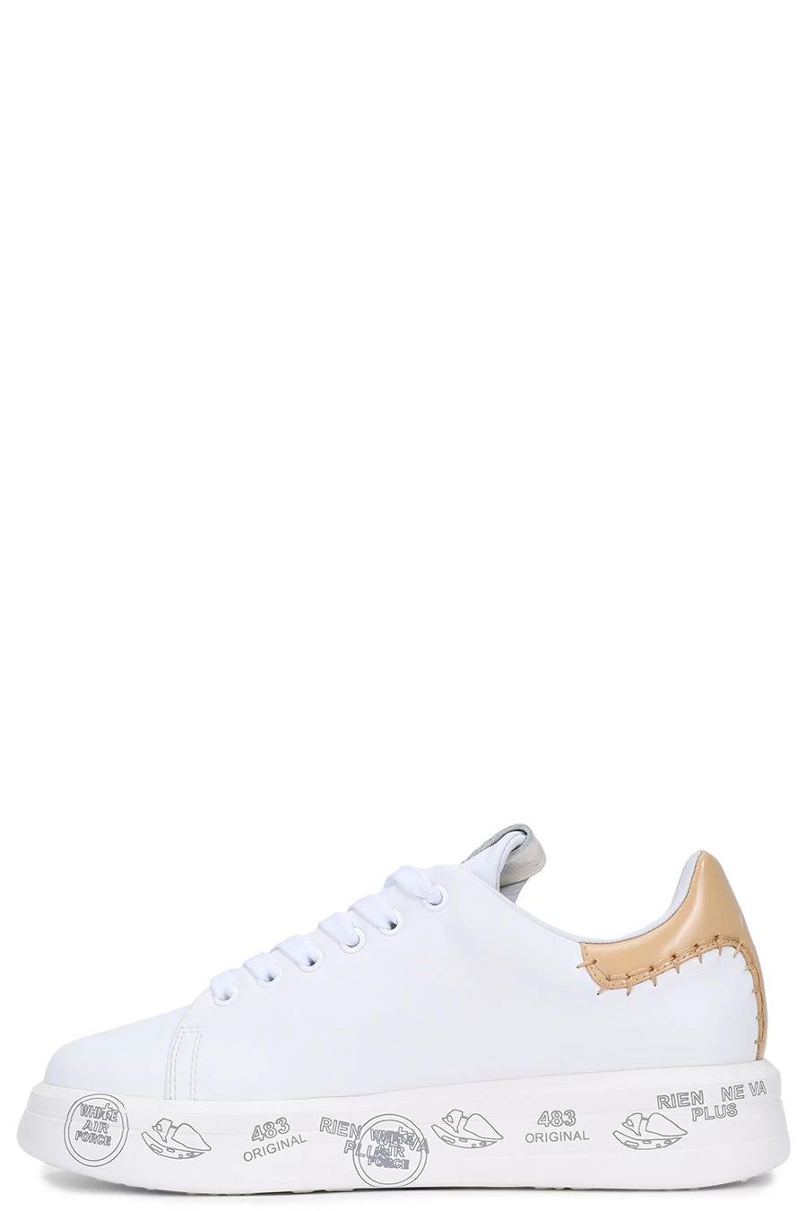 PREMIATA  Sneakers di Pelle Multicolore Premiata BELLEVAR6711 per Donne Convenienza