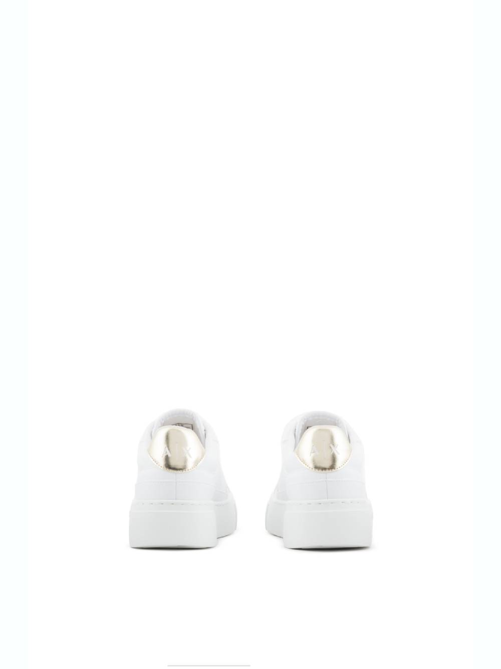 ARMANI EXCHANGE  Sneakers in Pelle Bianca Armani Exchange - Scarpe Sportive da Donna Presa