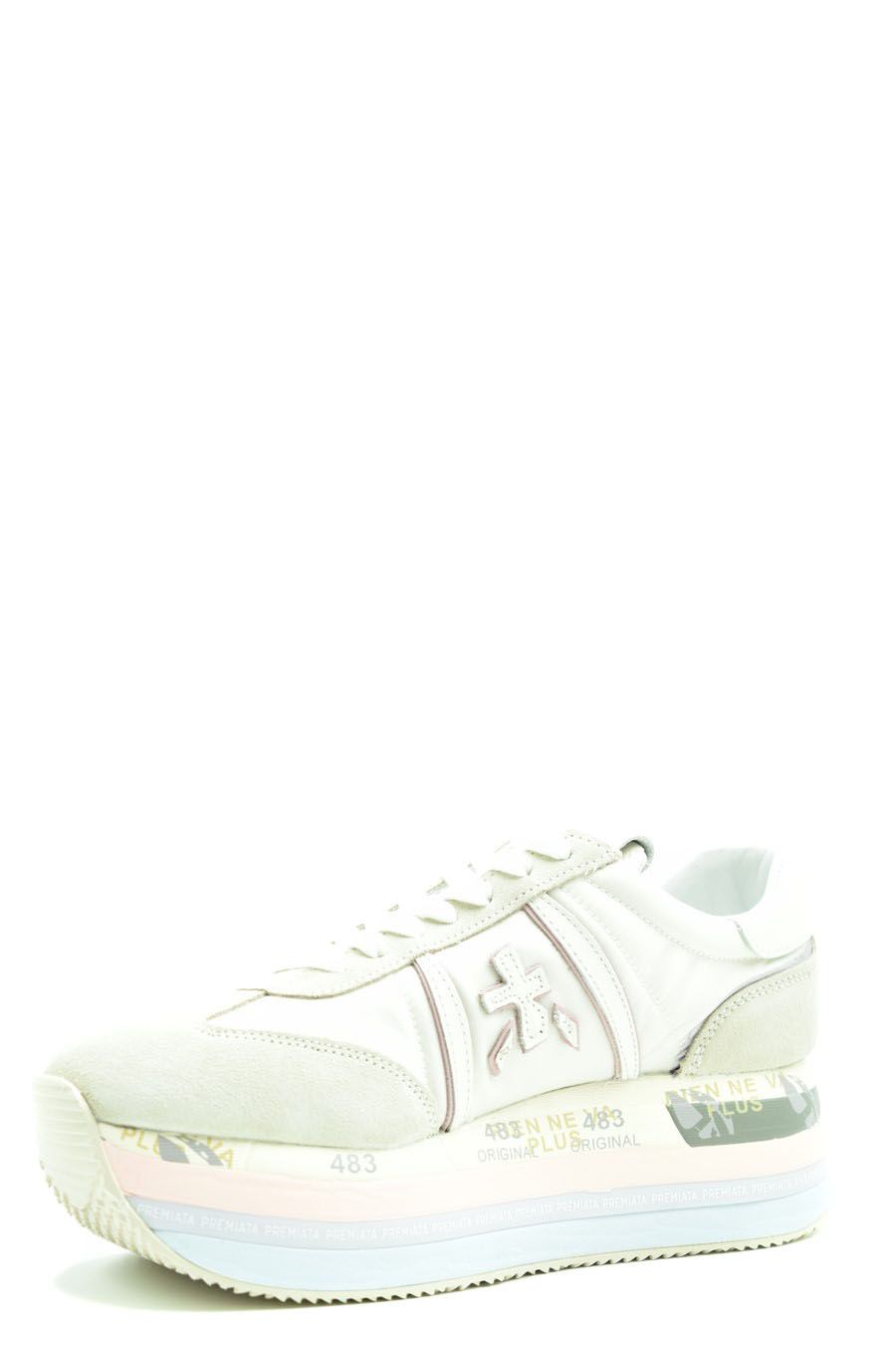 PREMIATA  Sneakers di Pelle Multicolore PREMIATA BETHVAR6234 per Donna Sconto
