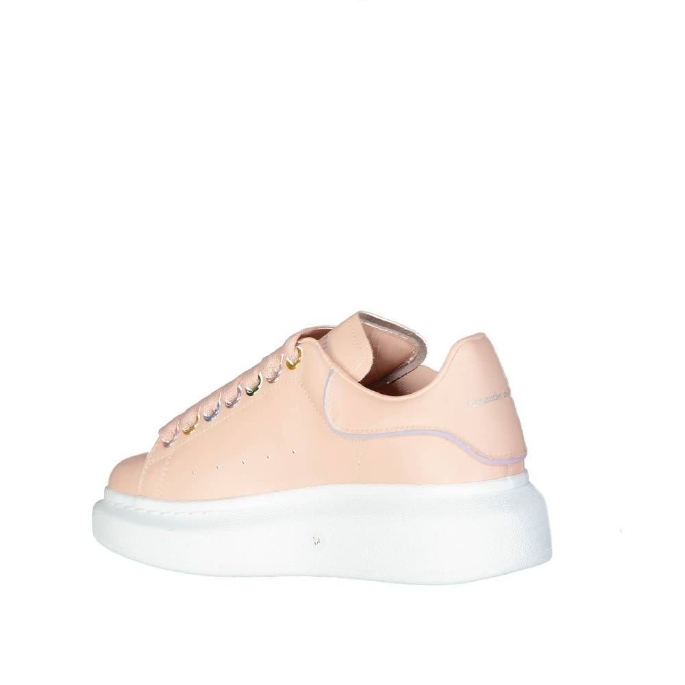 ALEXANDER MCQUEEN  Sneakers Oversize in Pelle Rosa Alexander McQueen Economico