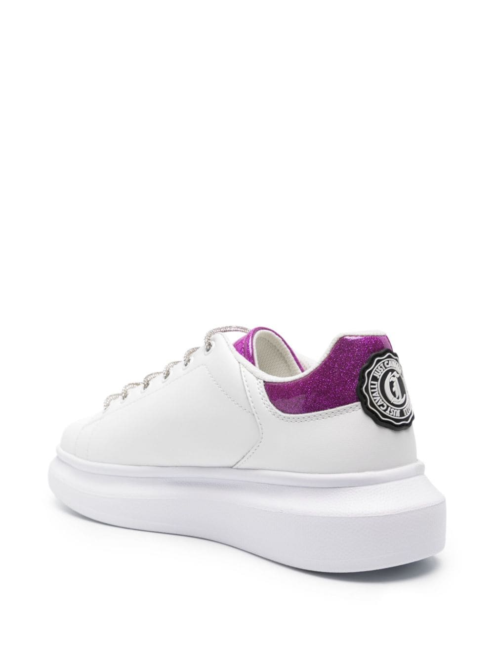 JUST CAVALLI  Sneakers Bianche Just Cavalli da Donna Outlet