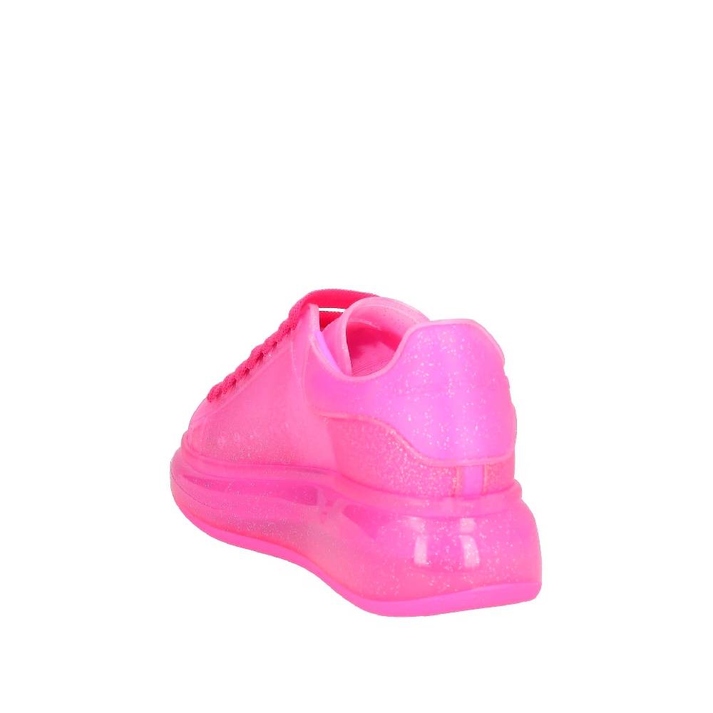ALEXANDER MCQUEEN  Sneakers Oversize Glitter Rosa di Alexander McQueen In Vendita