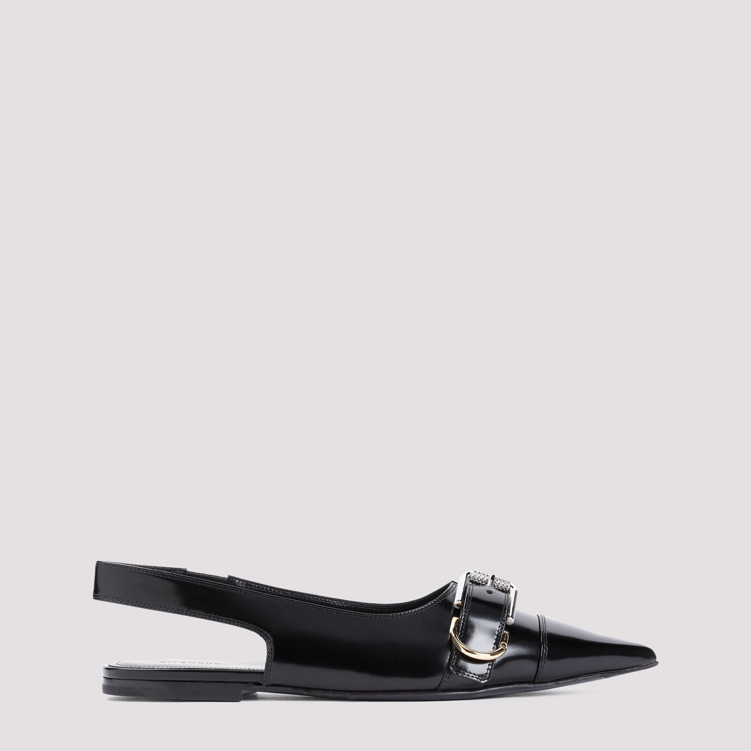 GIVENCHY  Ballerine Givenchy in Pelle di Vitello Nera Hotsell